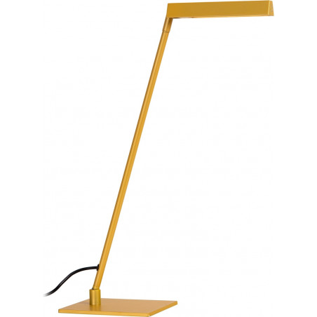 Lampa biurkowa żółta Lucide Lavale LED - Nowoczesny Design