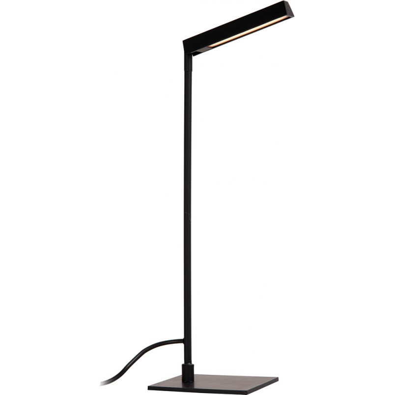 Lampa biurkowa LED Lavale - Czarna, Minimalistyczny Design | Lucide