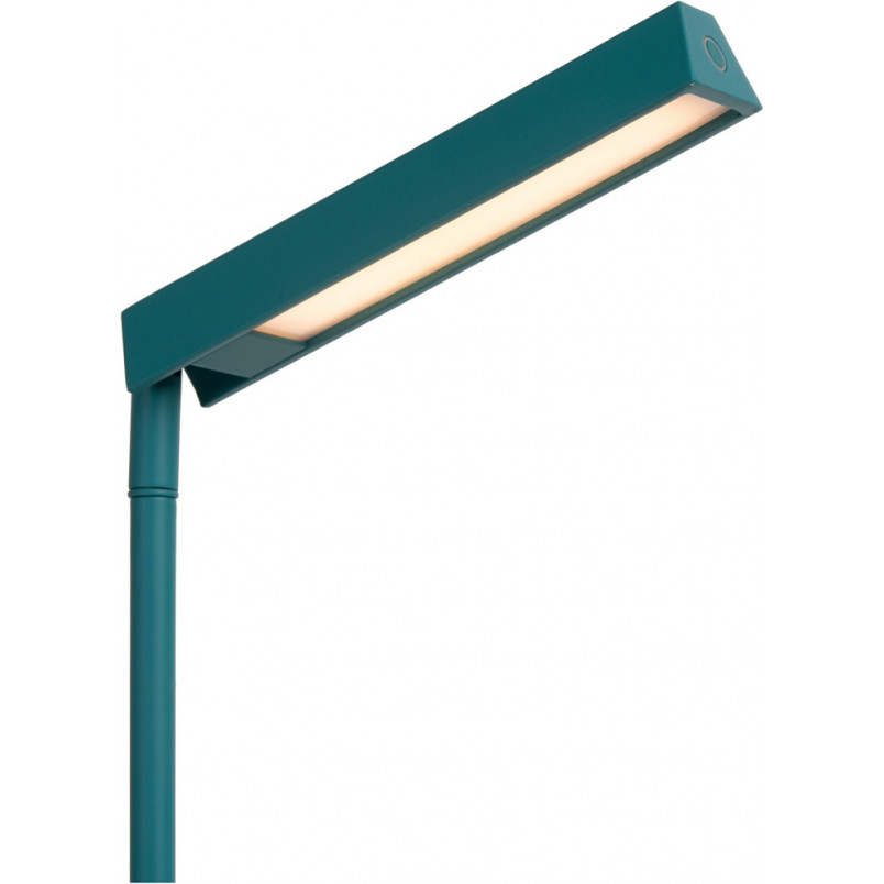 Lampa podłogowa LED turkusowa Lucide Lavale - Ściemniacz