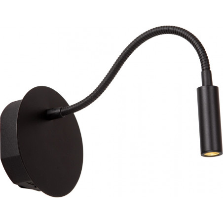 Kinkiet LED Lucide Jolijn Long - Czarny, USB - Kup Teraz!