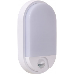 Kinkiet LED z czujnikiem ruchu | Lucide HUPS IR Oval - Biały