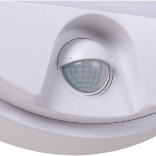 Kinkiet LED z czujnikiem ruchu | Lucide HUPS IR Oval - Biały