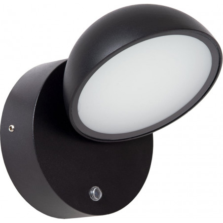Kinkiet zewnętrzny Finn LED czarny | Lucide - Oświetlenie