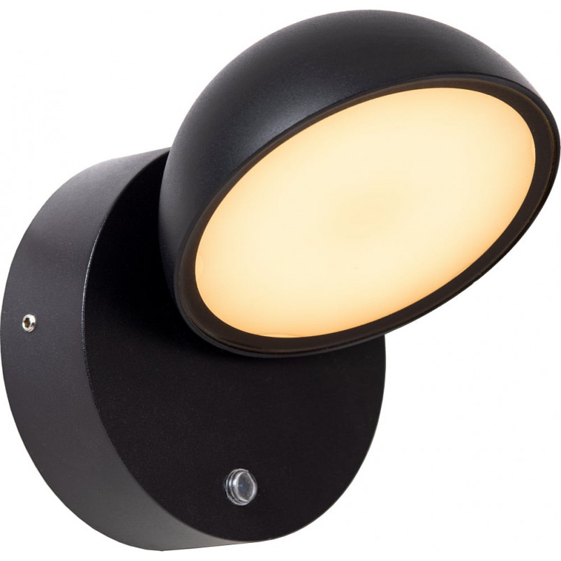 Kinkiet zewnętrzny Finn LED czarny | Lucide - Oświetlenie