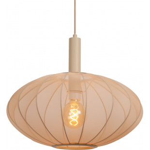 Lampa wisząca Corina kremowa Lucide | Japandi, E27