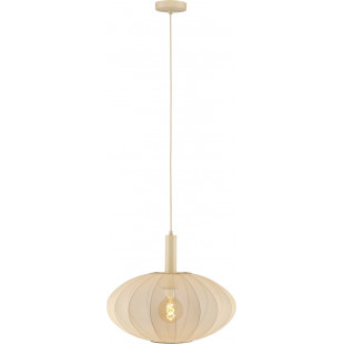 Lampa wisząca Corina kremowa Lucide | Japandi, E27