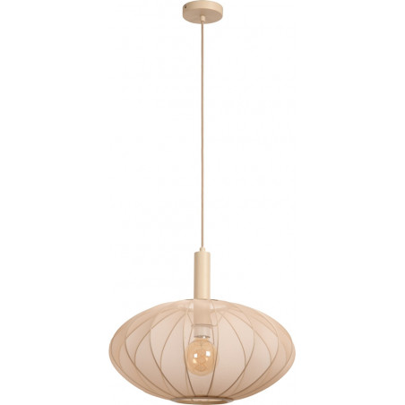 Lampa wisząca Corina kremowa Lucide | Japandi, E27