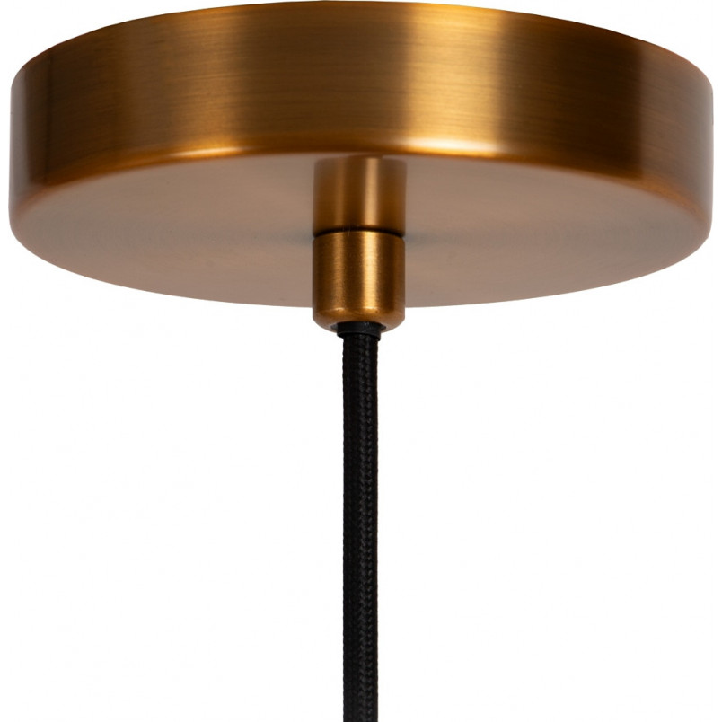 Lampa wisząca Corina | Czarna z złotem | Lucide