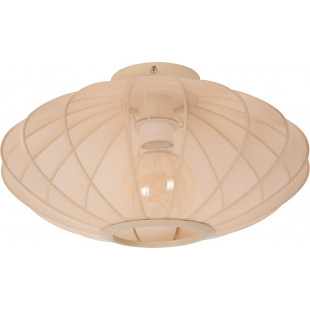 Plafon z abażurem japandi Corina 40cm kremowy Lucide