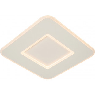 Plafon nowoczesny z 3 stopniowym ściemniaczem Axelle Square LED 39,4cm biały Lucide