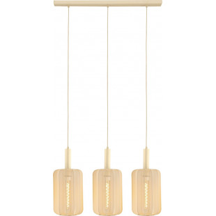 Lampa wisząca Corina III | Japandi, kremowa | Lucide
