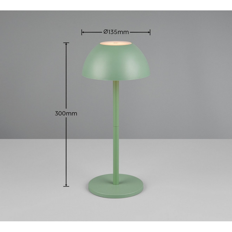 Lampa Ricardo LED Zielona - Ogród w stylu Reality | Sklep