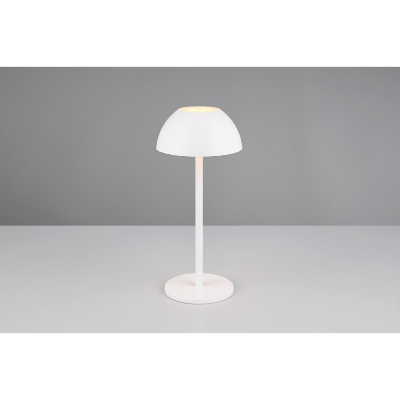 Lampa zewnętrzna Ricardo LED - biała, nowoczesna | Reality
