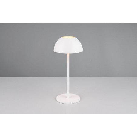 Lampa zewnętrzna Ricardo LED - biała, nowoczesna | Reality