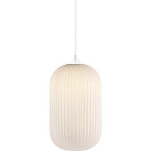 Lampa wisząca Milford biała Nordlux | E27, szkło