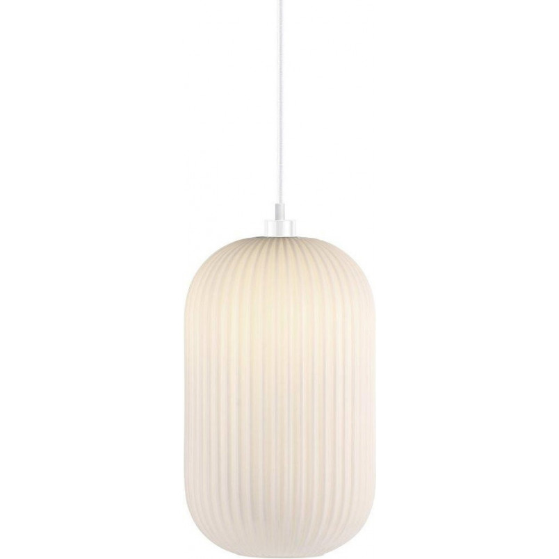 Lampa wisząca Milford biała Nordlux | E27, szkło