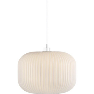 Lampa wisząca Milford biała Nordlux | Szkło, E27