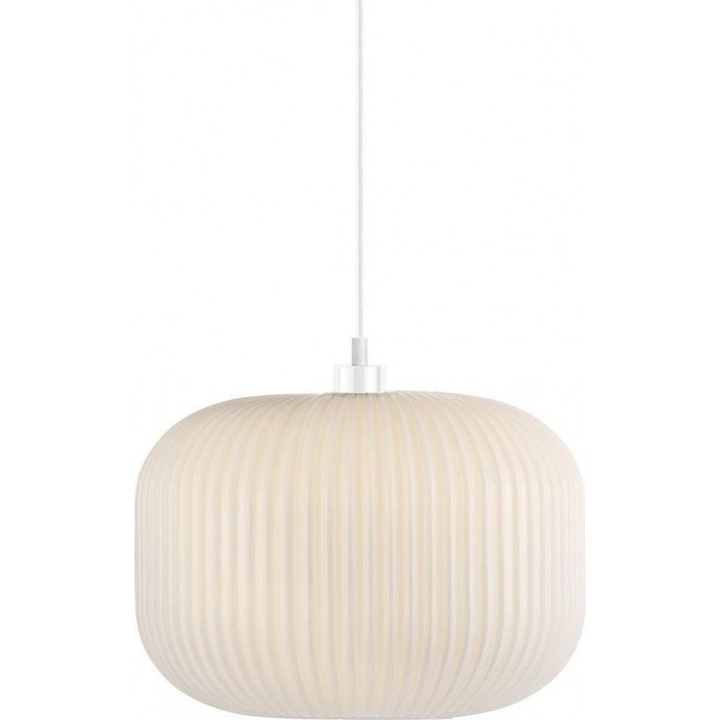 Lampa wisząca Milford biała Nordlux | Szkło, E27