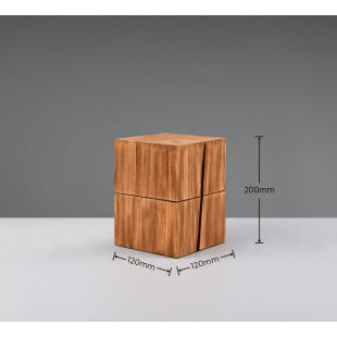 Lampa drewniana Trio Treasure Trio | Skandynawski design