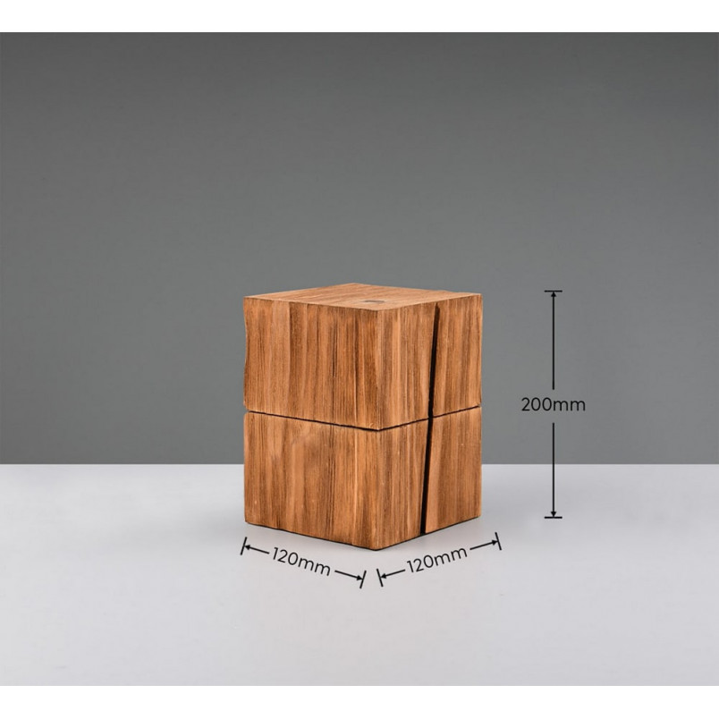 Lampa drewniana Trio Treasure Trio | Skandynawski design