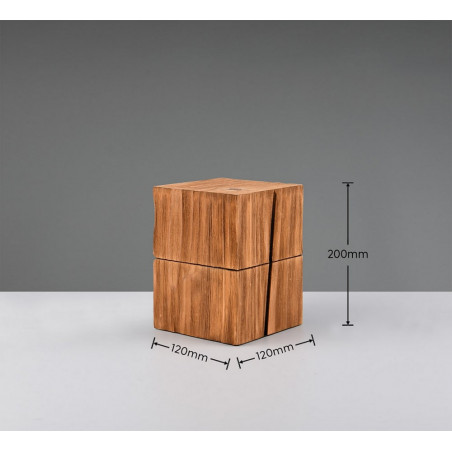 Lampa drewniana Trio Treasure Trio | Skandynawski design