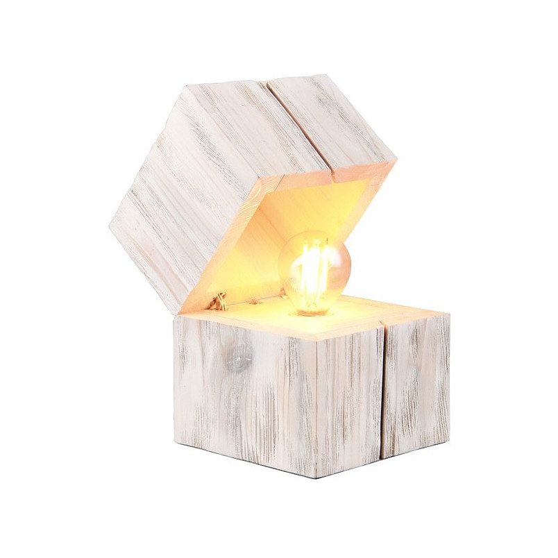 Lampa drewniana Trio Treasure - Skandynawski design | Kup teraz