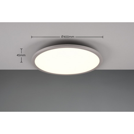 Plafon LED Yuma z pilotem - Trio | Nowoczesne oświetlenie