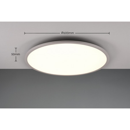 Plafon LED Trio Yuma 60cm - Ściemnianie, Pilot | Kup Teraz