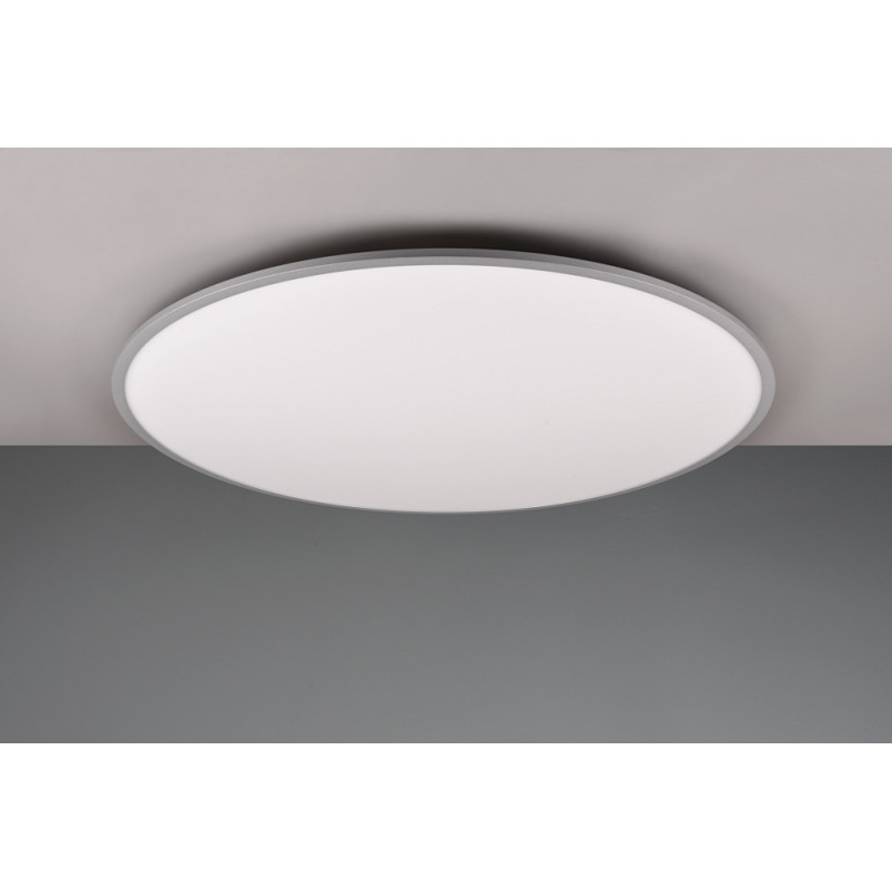 Plafon LED Trio Yuma: Ściemnianie pilotem | 100cm