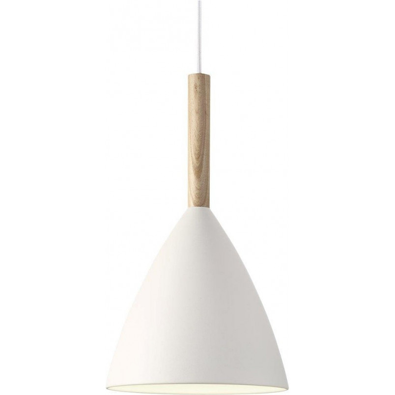 Lampa Wisząca Skandynawska Pure Biała 20cm | Design For The People