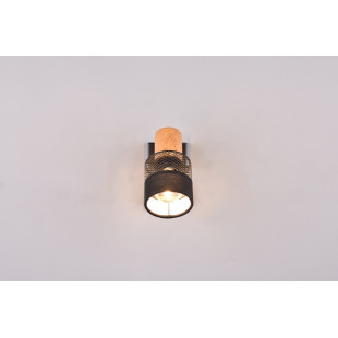 Kinkiet Loft Nandini Czarny Trio - Azurowy Design | Sklep Lamp