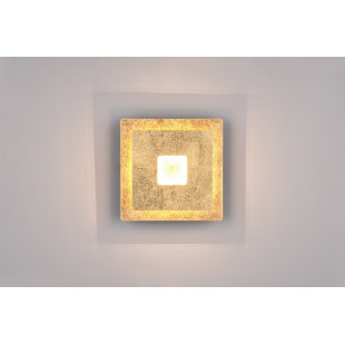 Kinkiet Leano LED złoty Trio - Elegancki design | Sklep