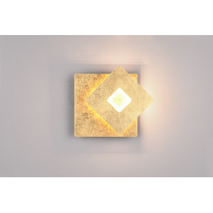 Kinkiet Leano LED złoty Trio - Elegancki design | Sklep