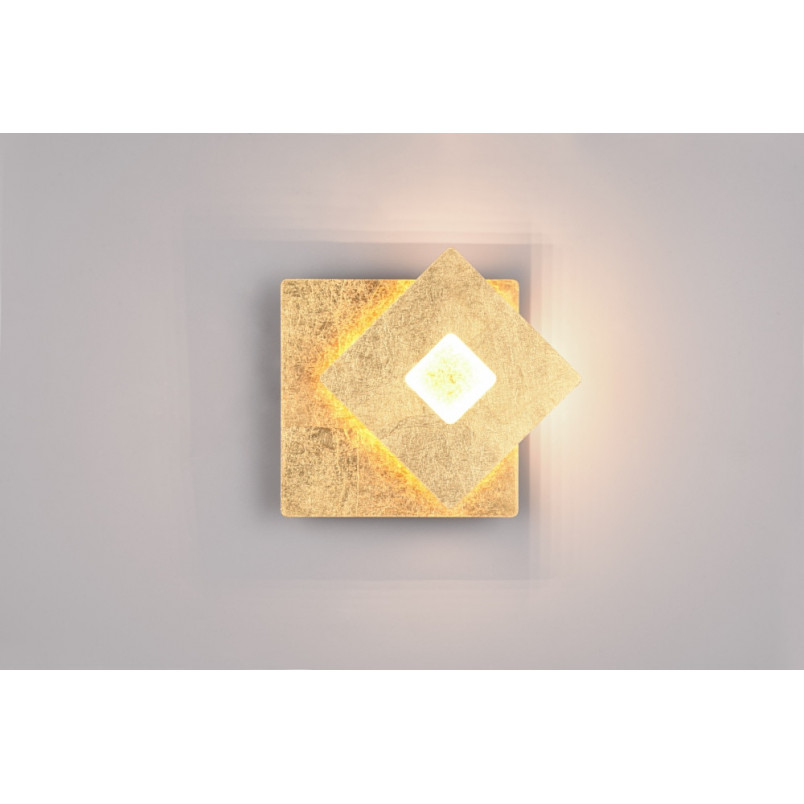 Kinkiet Leano LED złoty Trio - Elegancki design | Sklep