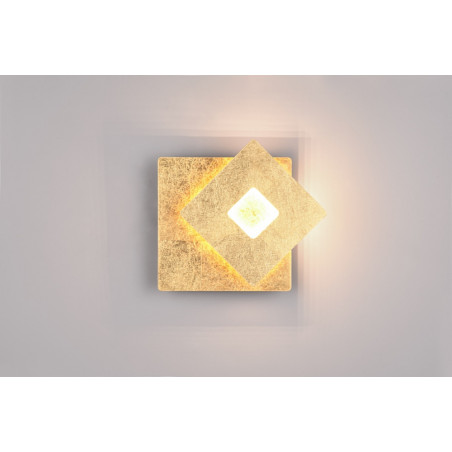 Kinkiet Leano LED złoty Trio - Elegancki design | Sklep