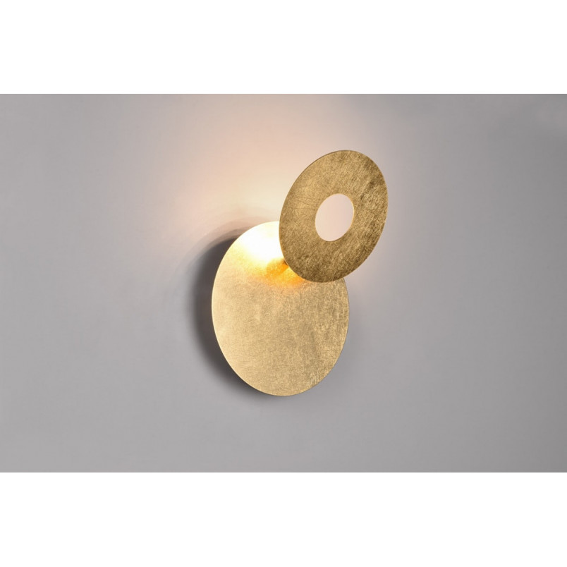 Kinkiet Leano LED Złoty Trio | Elegancki Design