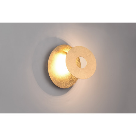 Kinkiet Leano LED Złoty Trio | Elegancki Design