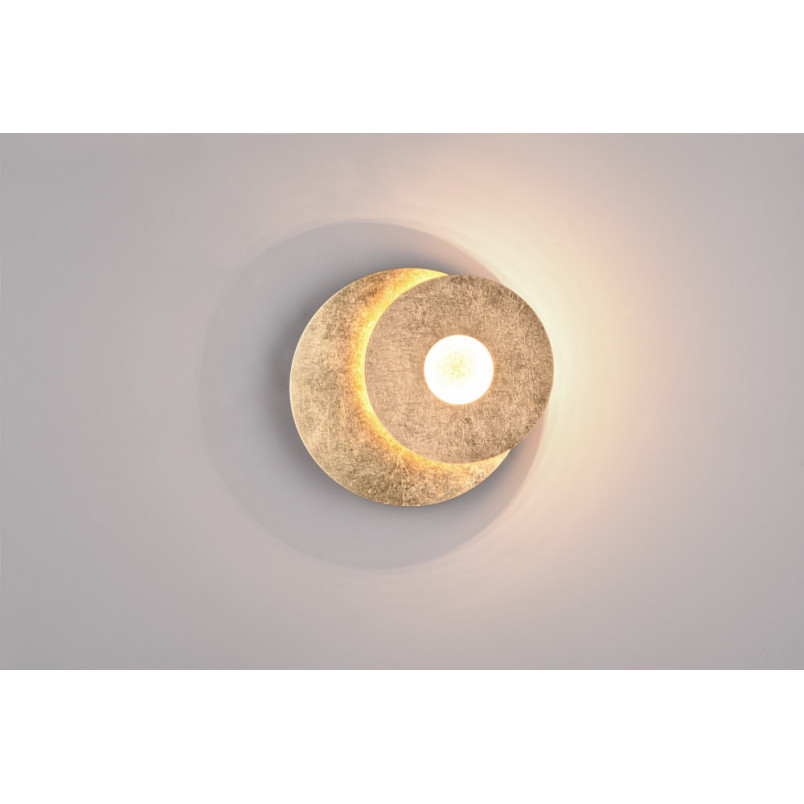 Kinkiet Leano LED Złoty Trio | Elegancki Design