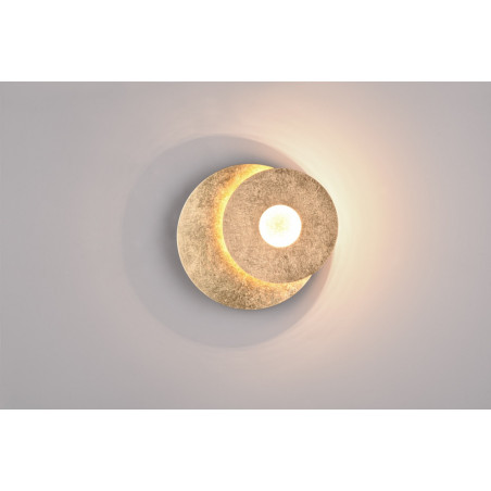 Kinkiet Leano LED Złoty Trio | Elegancki Design