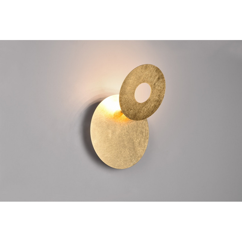 Kinkiet Leano LED Złoty Trio | Elegancki Design