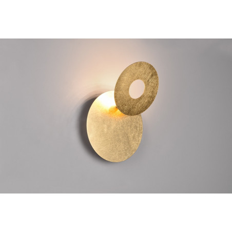 Kinkiet Leano LED Złoty Trio | Elegancki Design
