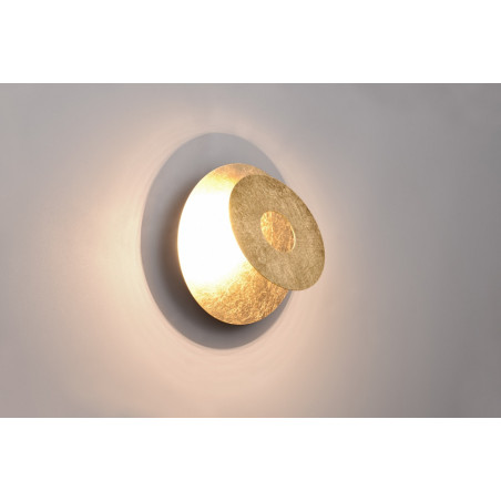Kinkiet Leano LED Złoty Trio | Elegancki Design