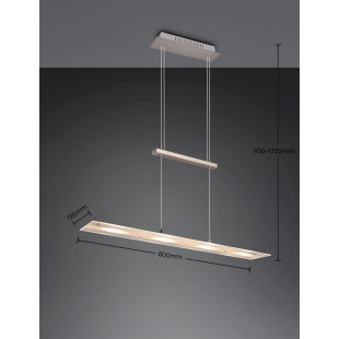 Lampa wisząca LED Milos 80cm - Nowoczesny design | Reality