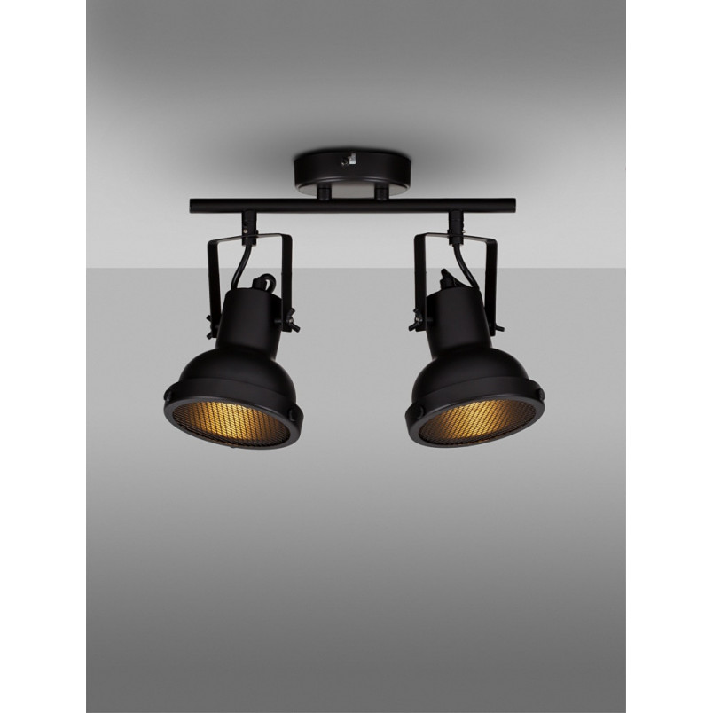 Reflektor Sidero II | Industrialny, Czarny Mat | Decolab24