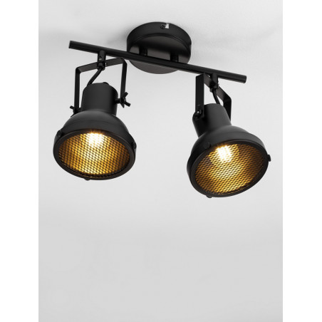 Reflektor Sidero II | Industrialny, Czarny Mat | Decolab24