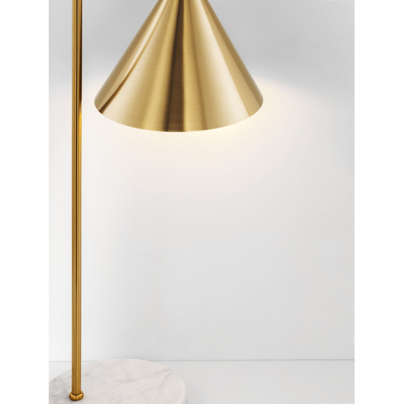 Lampa stołowa Antipe - Mosiądz i Marmur | Decolab24