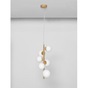 Lampa wisząca glamour szklane kule Nerro VI 28cm