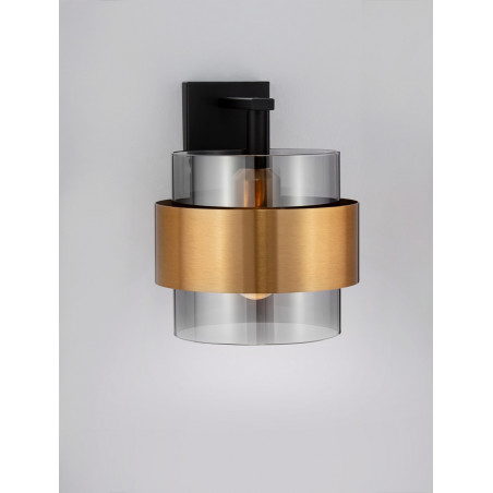 Kinkiet szklany glamour Nanno | Loft i industrialny | Decolab24