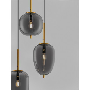 Lampa Wisząca Szklana Tamo | Glamour, E27 - Decolab24
