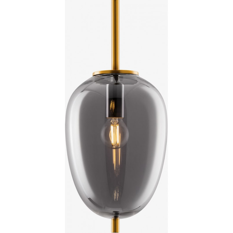 Lampa wisząca szklana Tamo - E27, styl glamour | Decolab24